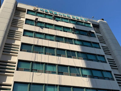 서울시 광진구 건물 외벽 청소