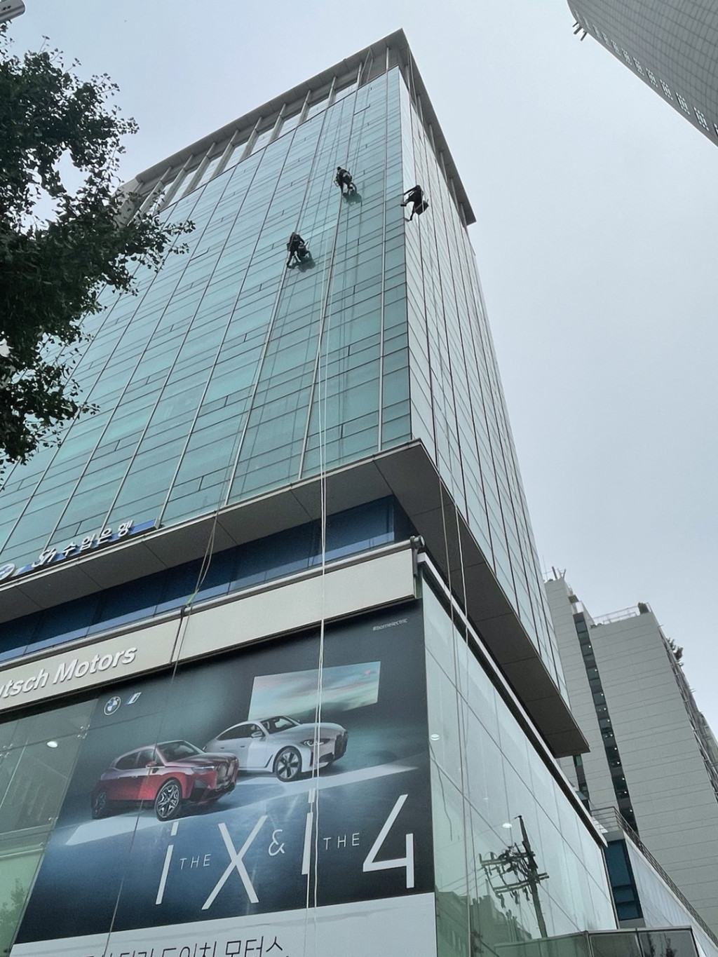 빌딩유리창청소